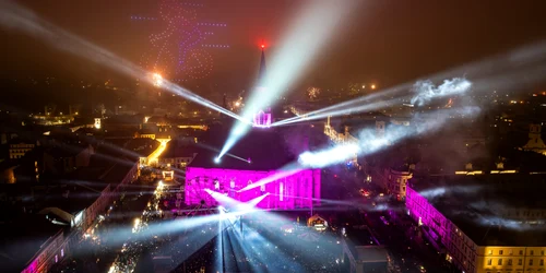 spectacol drone si lasere cluj 2025   foto FB primaria cluj napoca jpg